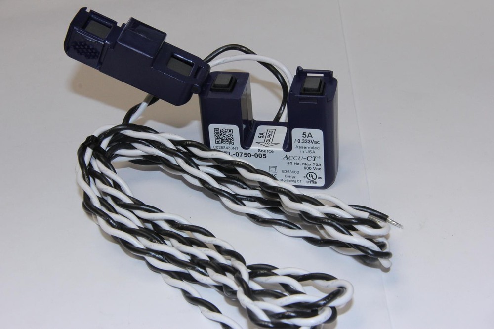 CONTINENTAL ACTL-0750-005 Split Core Current Transformer 5A Rating