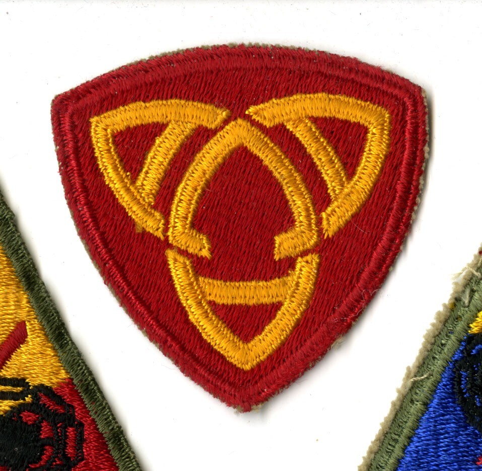 Antiaircraft Command Eastern White Back Patch WWII Original East Coast States