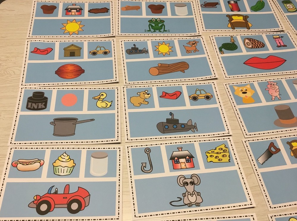 Rhyming Words Activity Kit