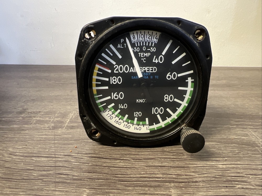 United Instruments, Inc. Airspeed Indicator P/N: 8125