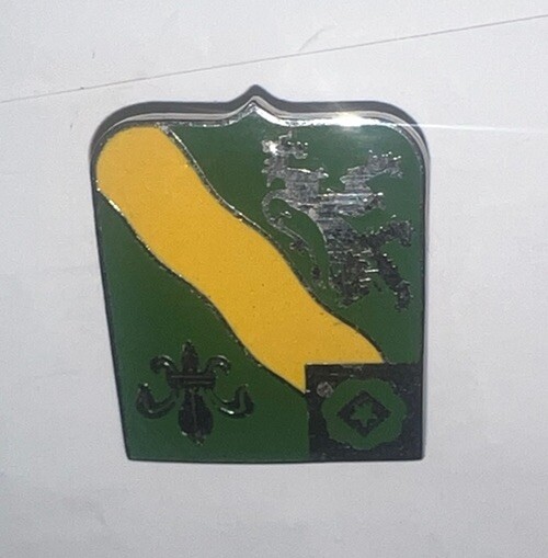 63rd Armor Regt Army Unit Crest Lapel Pin