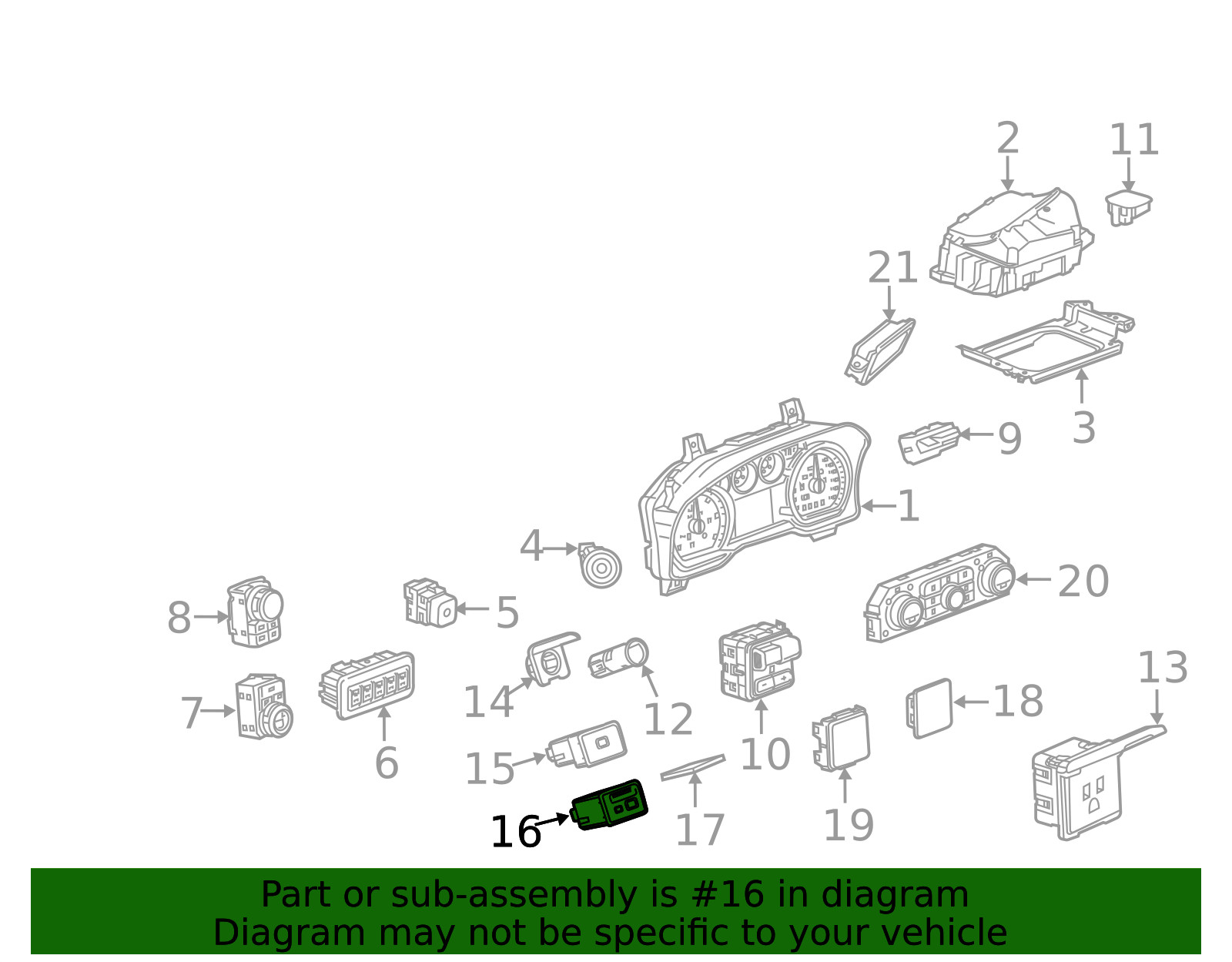 Genuine GM USB Port 13558185