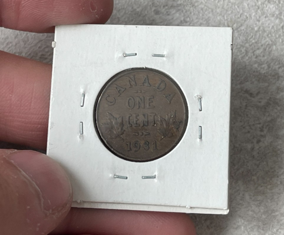 1931 Canada Small Cent - Residue L2