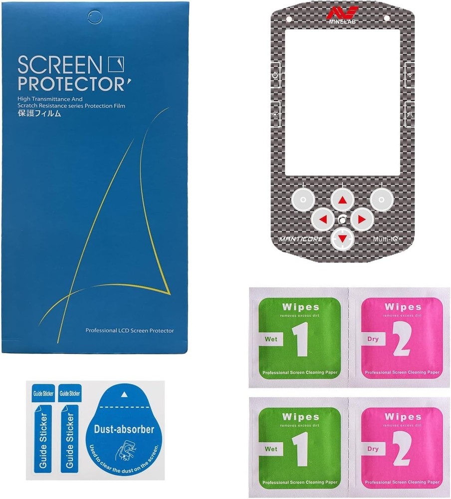 Screen Protector for Minelab Manticore Metal Detector, Anti-Scratch