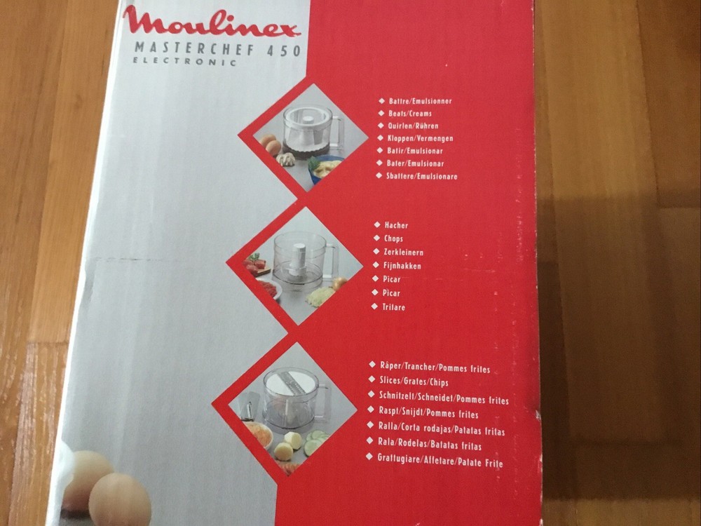 MOULINEX MASTERCHEF 450 Electronic 13 Functions NEW Vintage