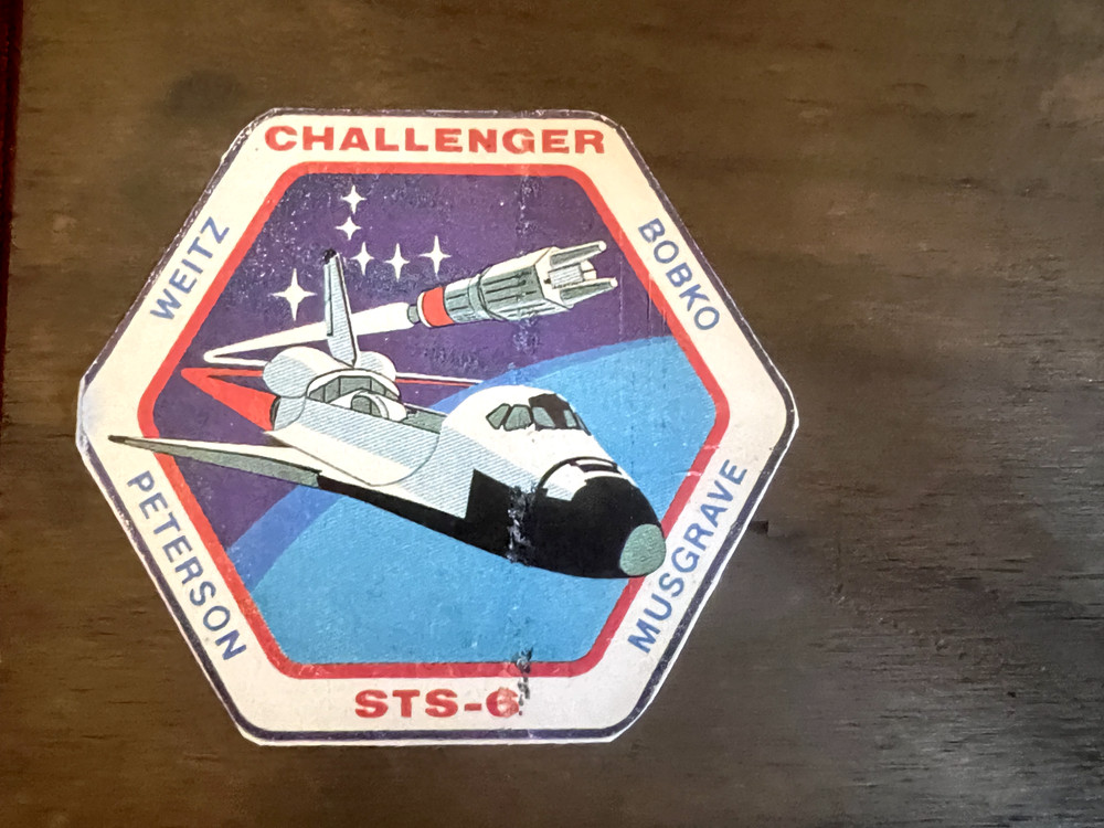 NASA SPACE SHUTTLE CHALLENGER MADE ABOARD POLYSTYRENE SPHERES LTD EDITION