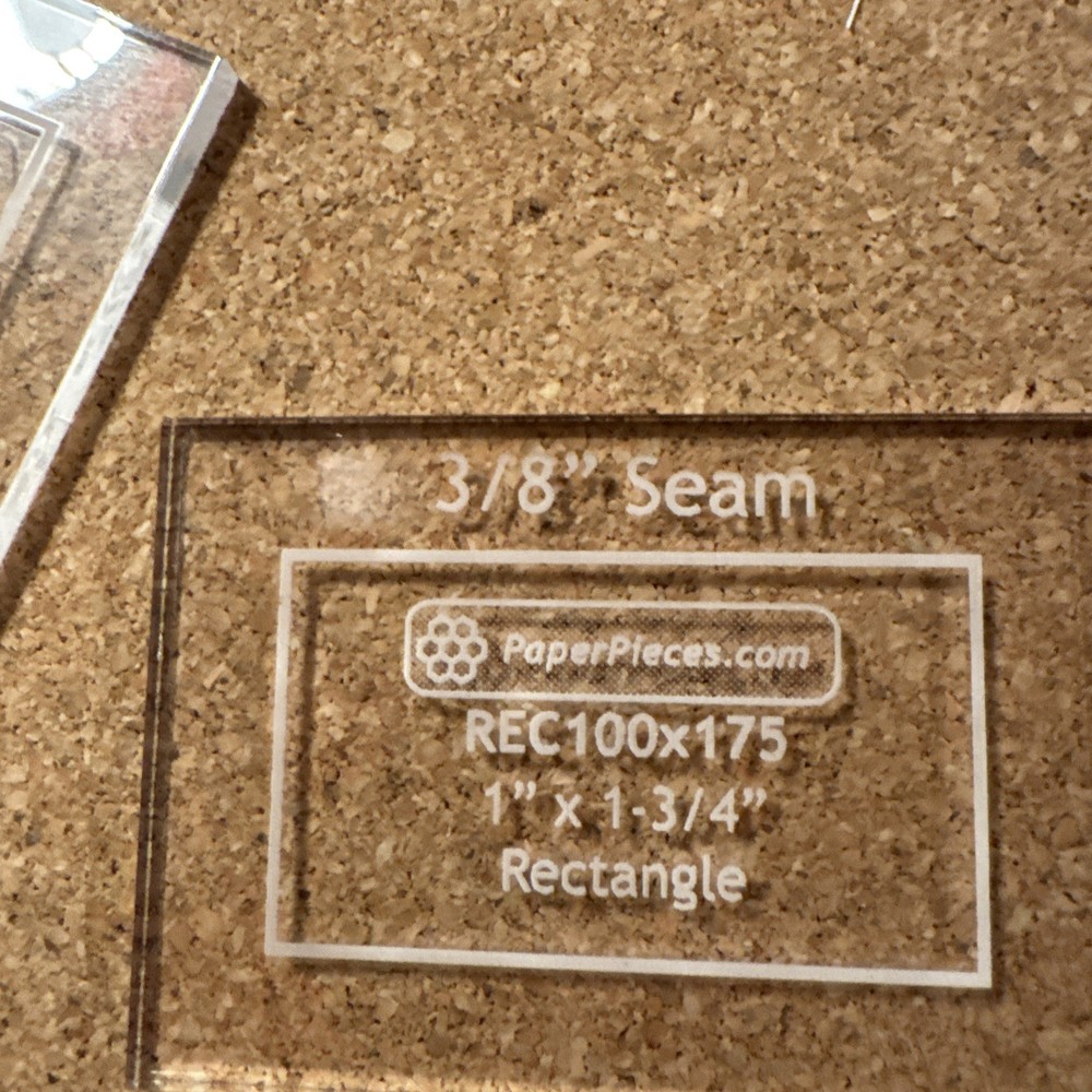 Acrylic Templates For Paper Piecing