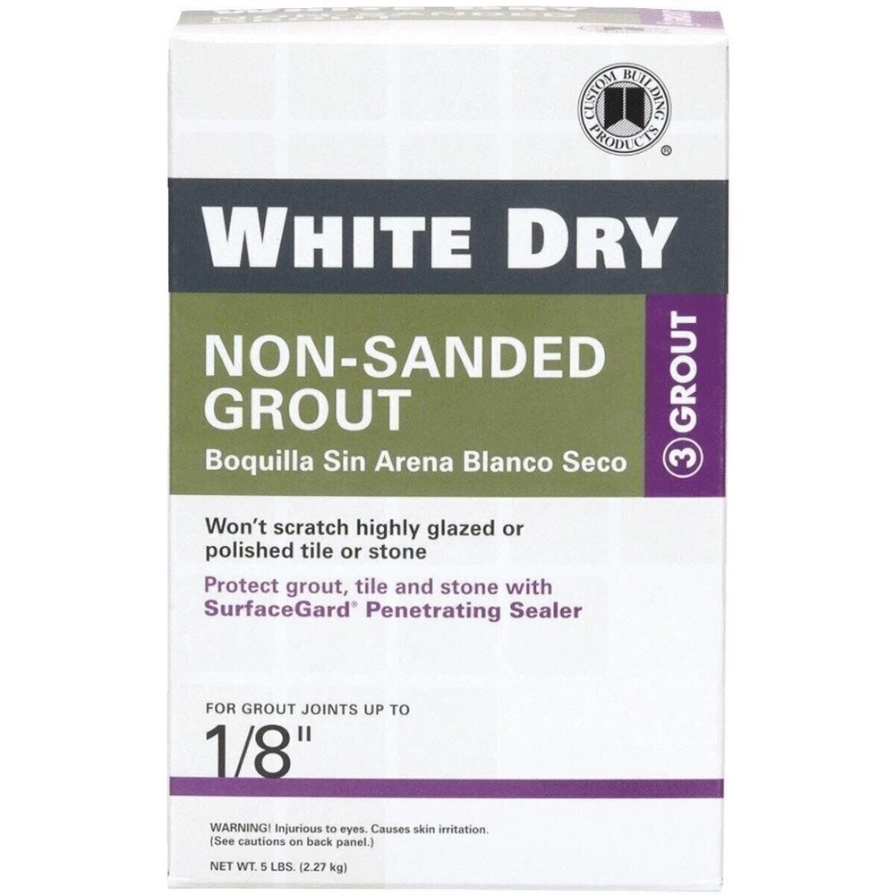 Custom Building Products 5Lb White Tile Grout