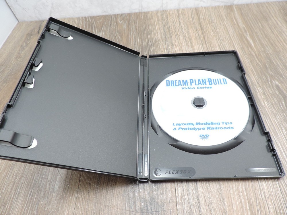 Dream Plan Build Video Series Layouts, Modeling Tips & Prototype Railroads DVD