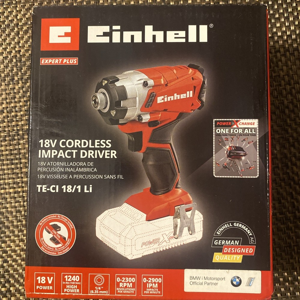 Einhell Power X-Change TE-CI 18/1 Li Impact Driver w/variable speed