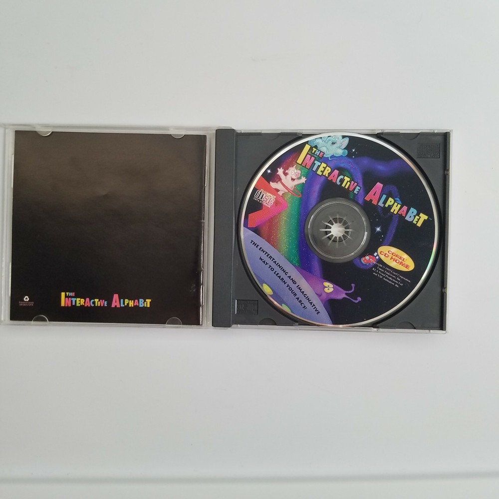 The Interactive Alphabet (PC, Program) Corel Y