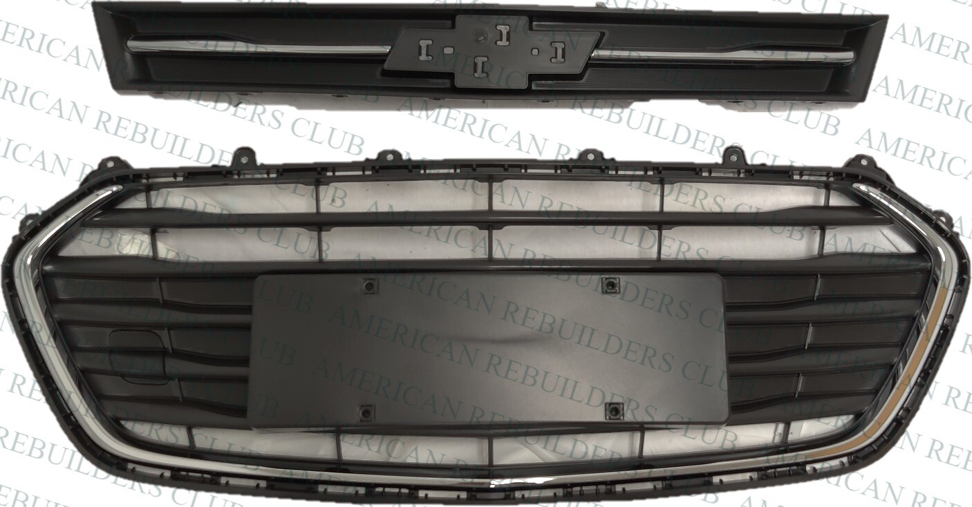 2017 2018 2019 2020 21 Front Bumper Cover Upper Lower CHEVY TRAX Complete GRILLS