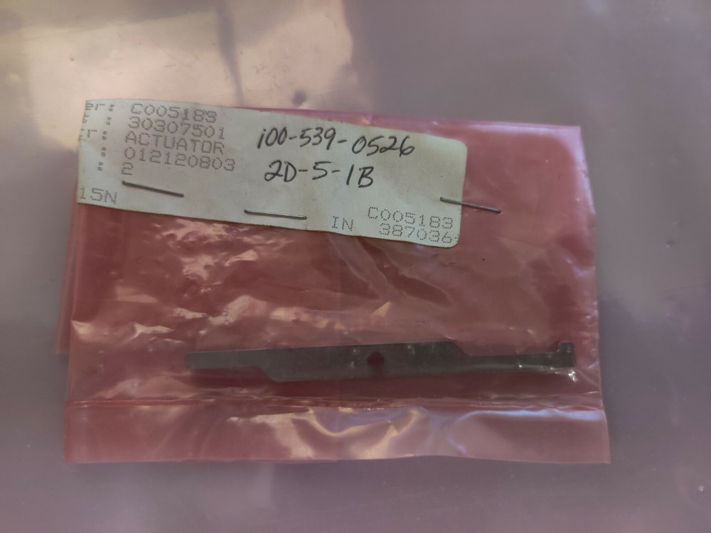 Universal Instruments Actuator 30307501