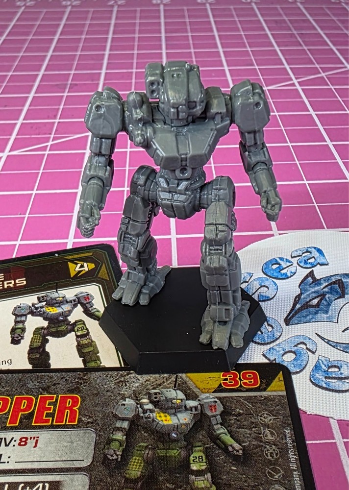 BattleTech Grasshopper Mech -- Northwind Highlander's Command Lance + Cards