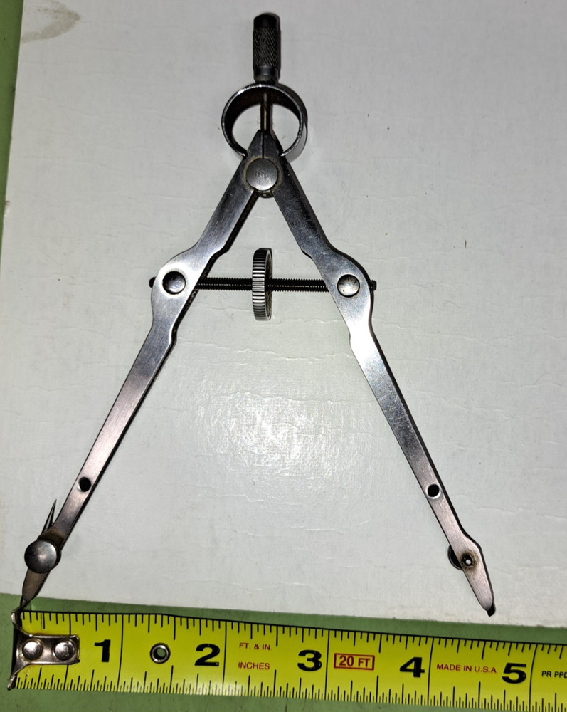 Drafting Tools Lot Adjustable Triangle Compass Templates Pencils engineer-VTG