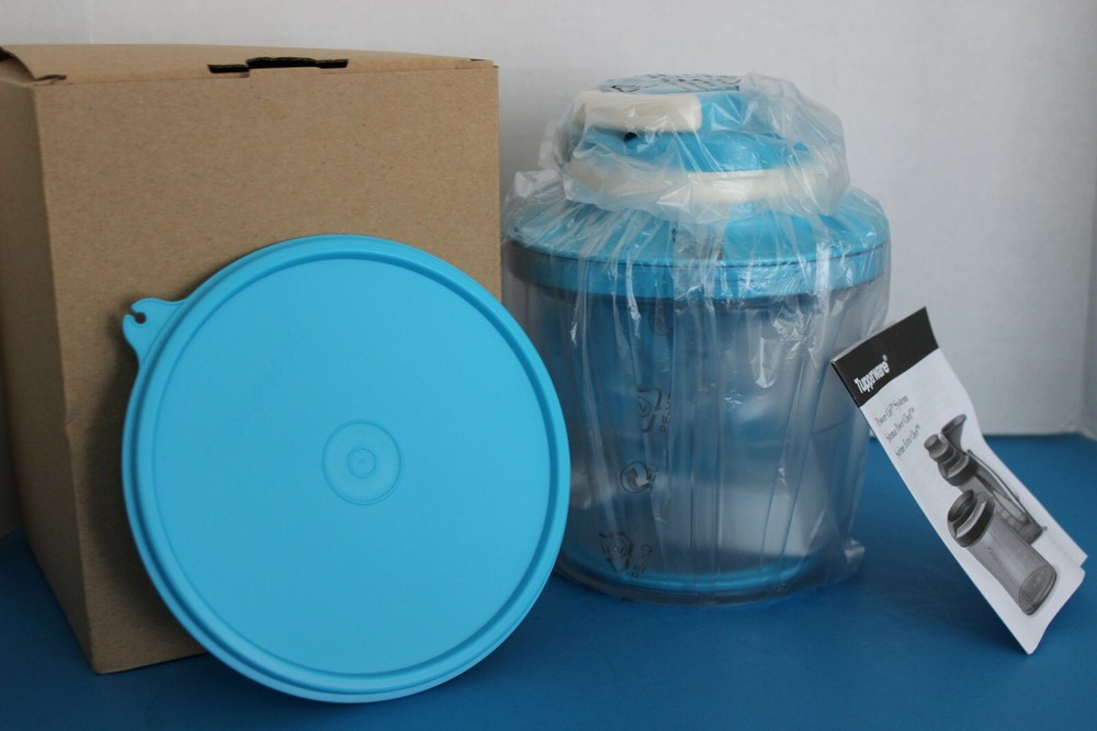 Tupperware POWER CHEF PRO System~Non-Electric Food Processor~Create with Ease~