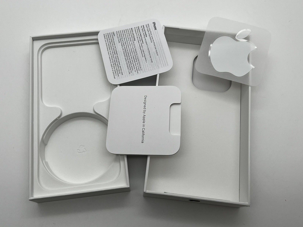 Apple A2848 iPhone 15 Black- Empty Box ONLY