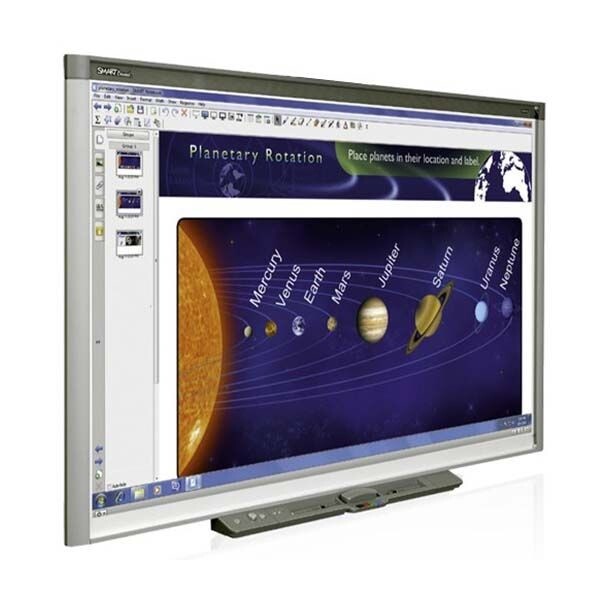 Interactive Smart Board SBX800 and Smart throw projector UX60.