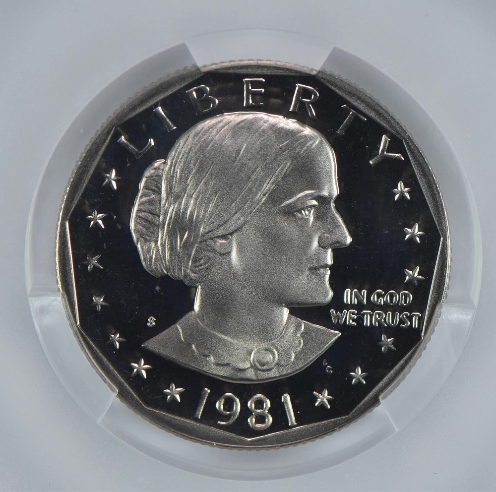 1981-S Susan B Anthony $1 Type 2 PR69 DCAM CAC