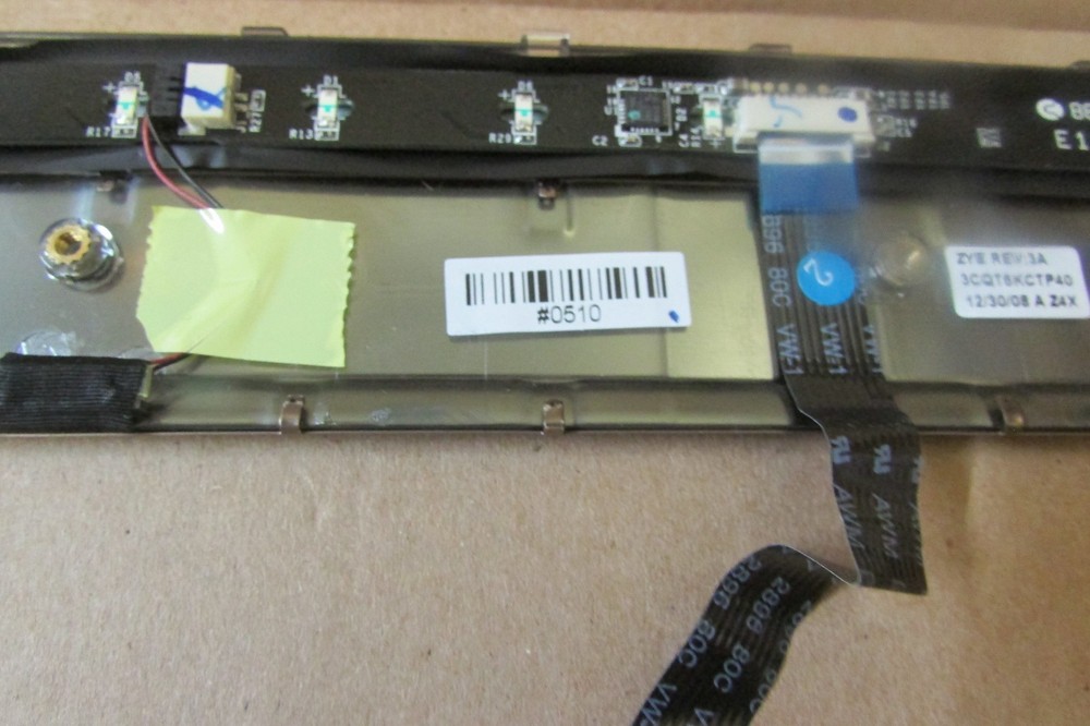 HP DV5-1250US LAPTOP CASING,POWER PANEL, SPEAKER BAR,DC JACK HARNESS