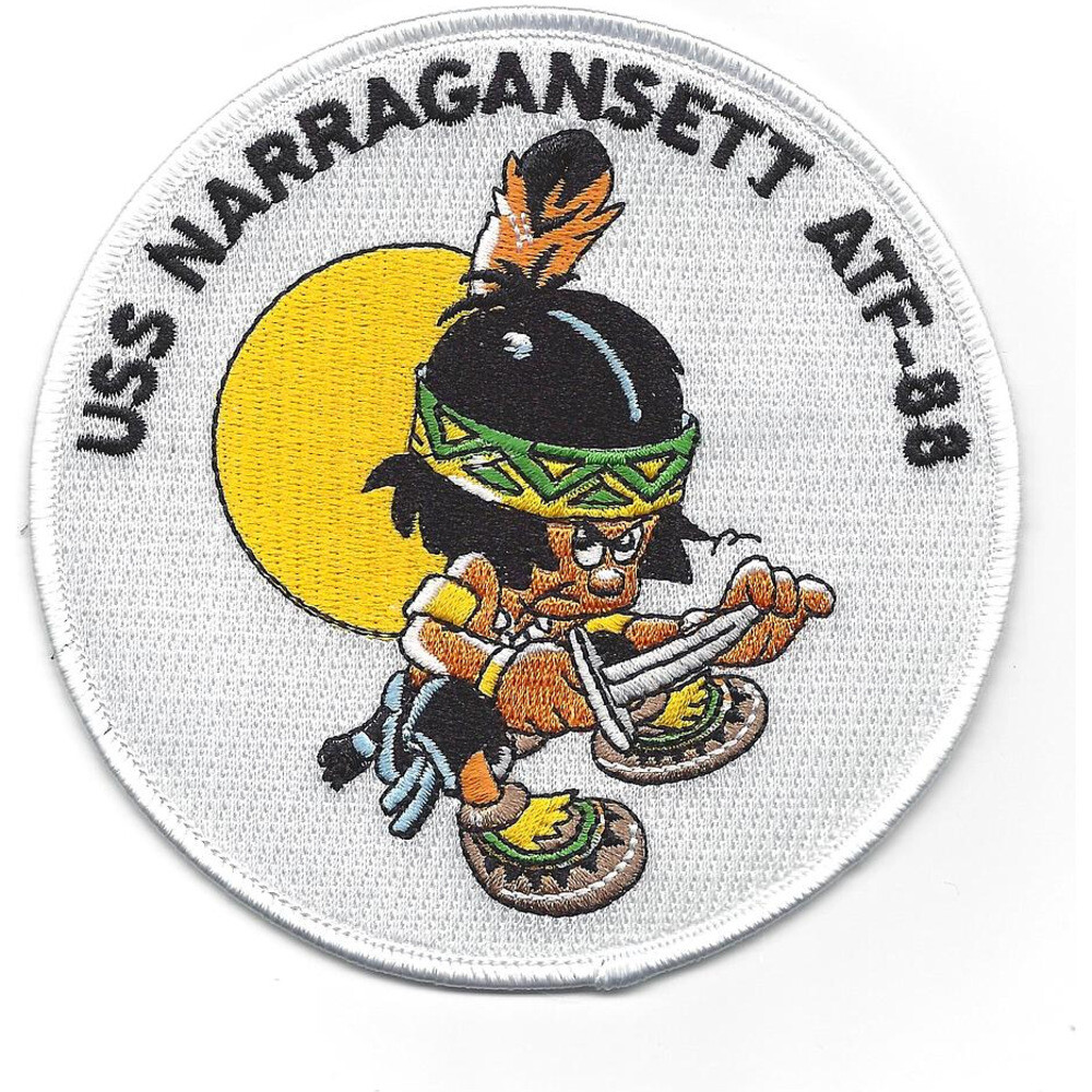 U.S.S Narragansett ATF-88 Fleet Tug Ship Patch