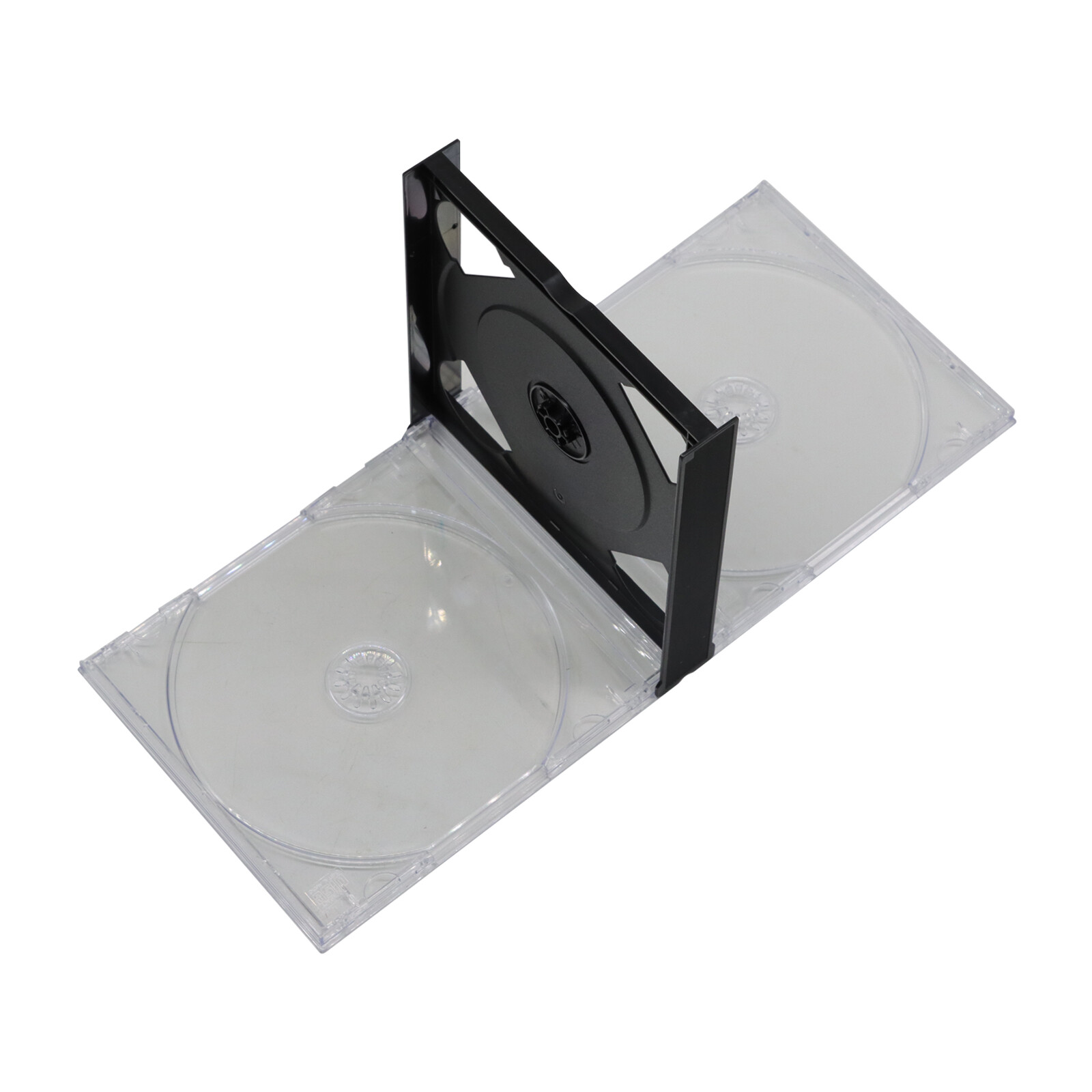 ONE Quad 4-Disc CD Video Game Replacement Case Holder For Sony PlayStation 1 PS1