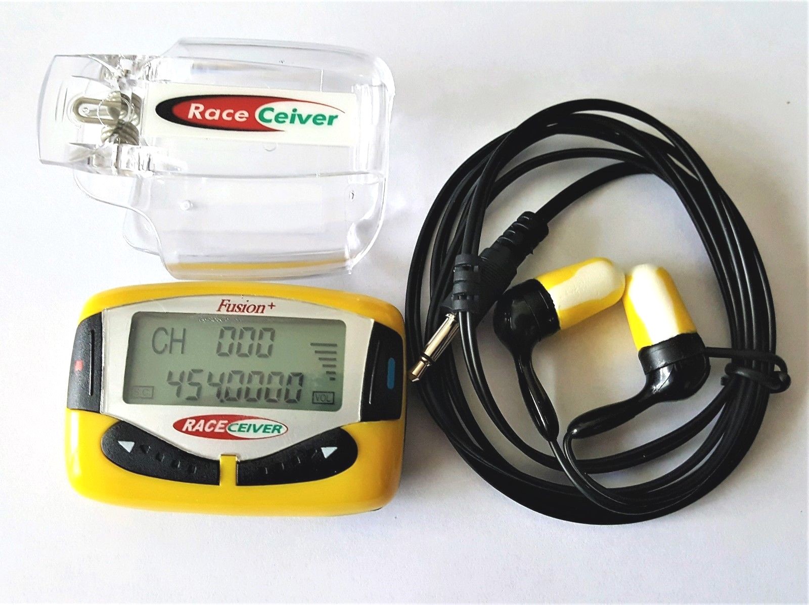 RACECEIVER FUSION  CHALLENGER RACING BUDS FREE USA SHIPPING