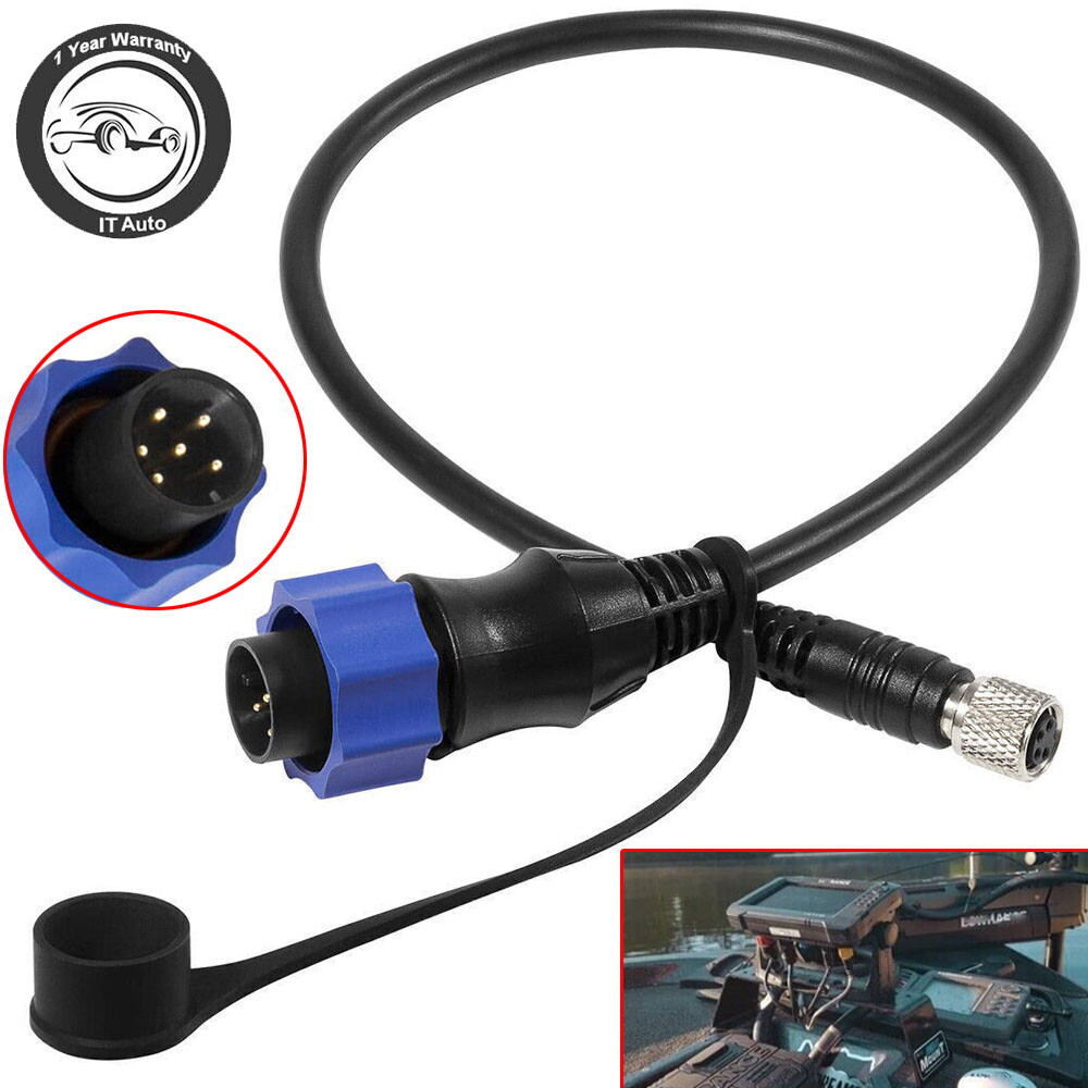 For Lowrance Fish Finder Minn Kota MKR-US2-10 Universal Sonar 2 Adapter Cable