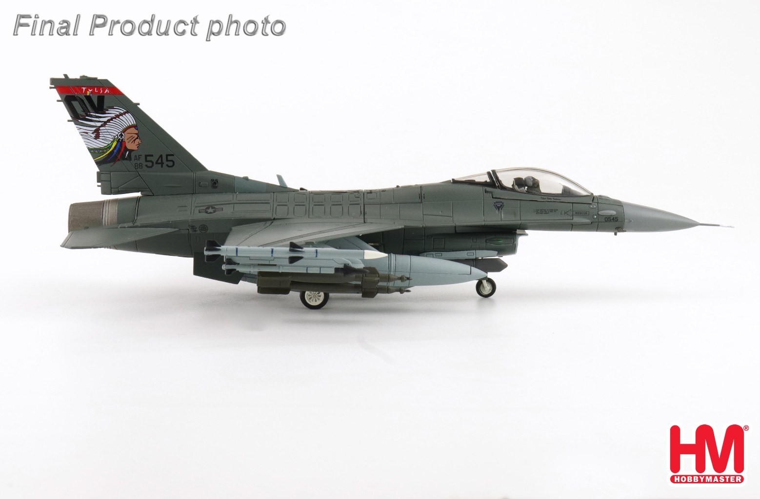 Hobby Master 1/72 F-16C Fighting Falcon 138th FW OK ANG Spirit of Broken HA38065