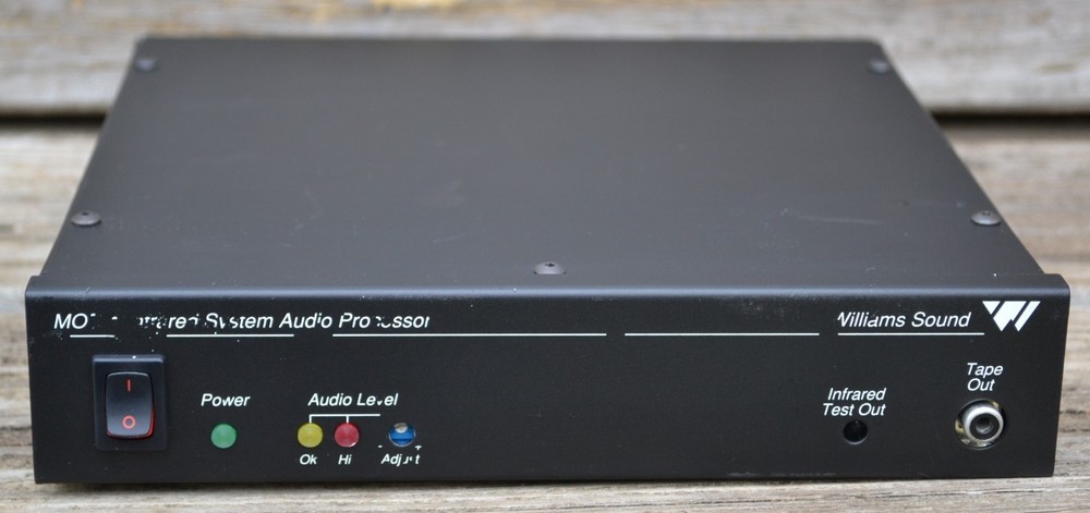 Williams Sound MOD 1 Infrared System Audio Processor Modulator WIR MOD1 USA Made