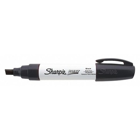 Sharpie 35564 Paint Marker,Broad Point,Black,Pk6