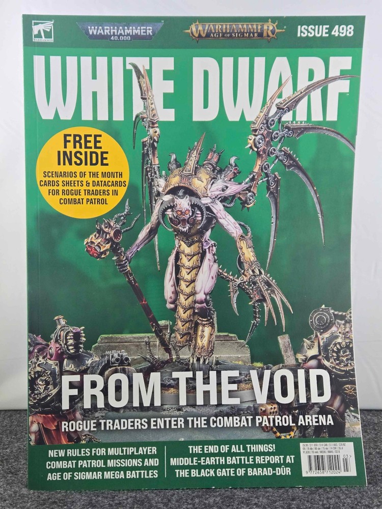 Games Workshop White Dwarf Magazine Issue 498