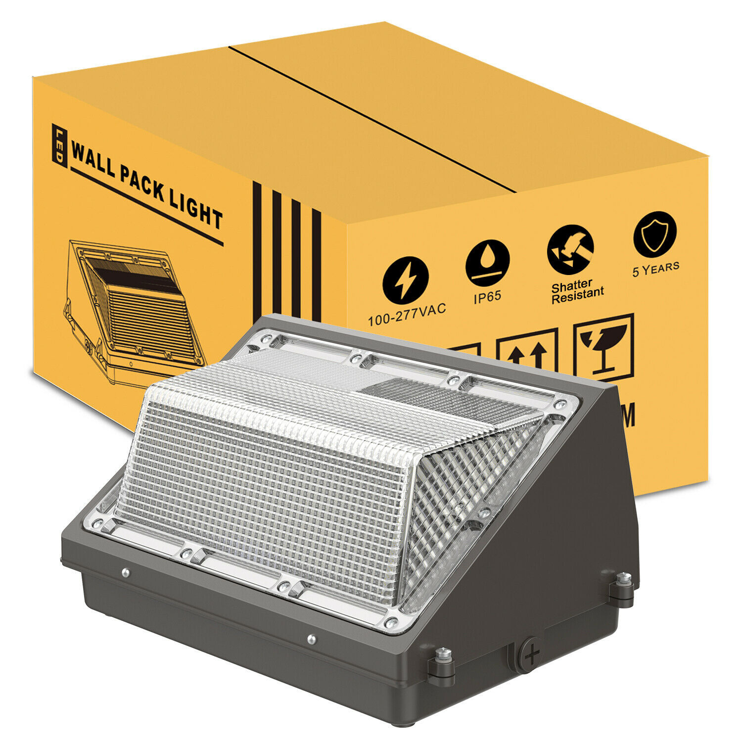 120W LED Wall Pack Lights Outdoor Security Commercial and Industrial Wall Pack