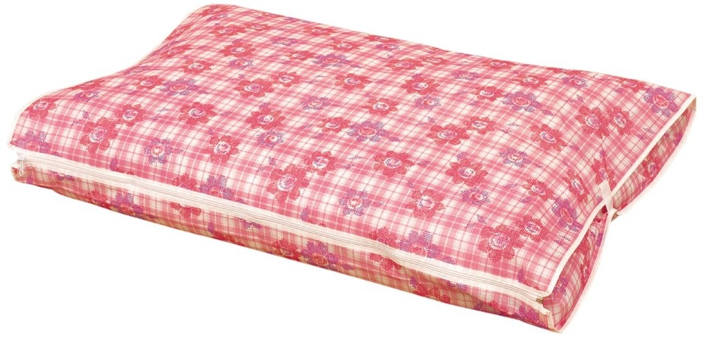 Cogit Down Comforter Storage Bag, Floral Check Pattern, Single