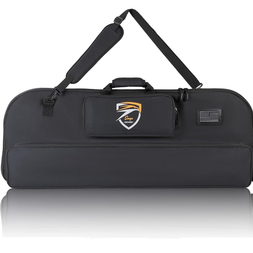 Compound Bow Case with Molle System - Neoprene Bow String Protection & Padded...