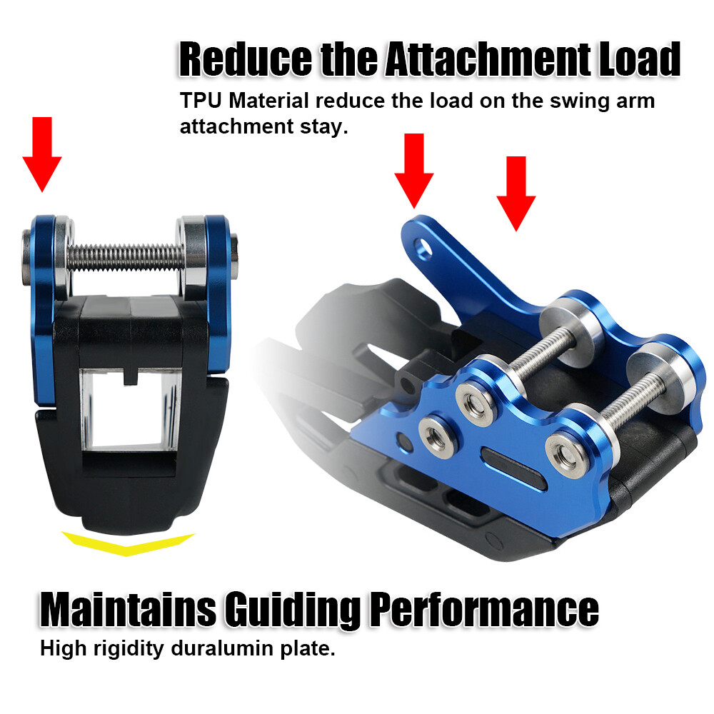 Rear Chain Guard Guide Slider For Yamaha YZ 125 250 250F 450F 125X 250X FX 450FX