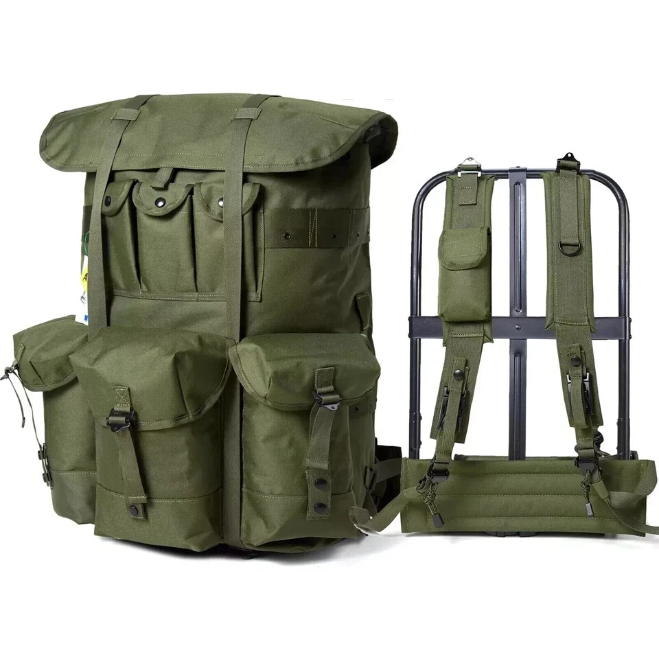 Military ALICE Pack Large Rucksack Backpack Army Tactical Bug Out Gear Frame