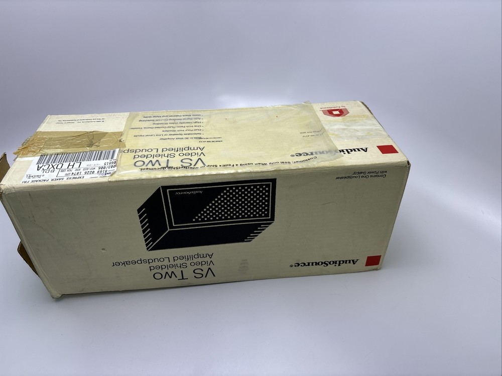 AudioSource Model VS Two Powered Speaker Video Shielded Amplified Loudspeaker