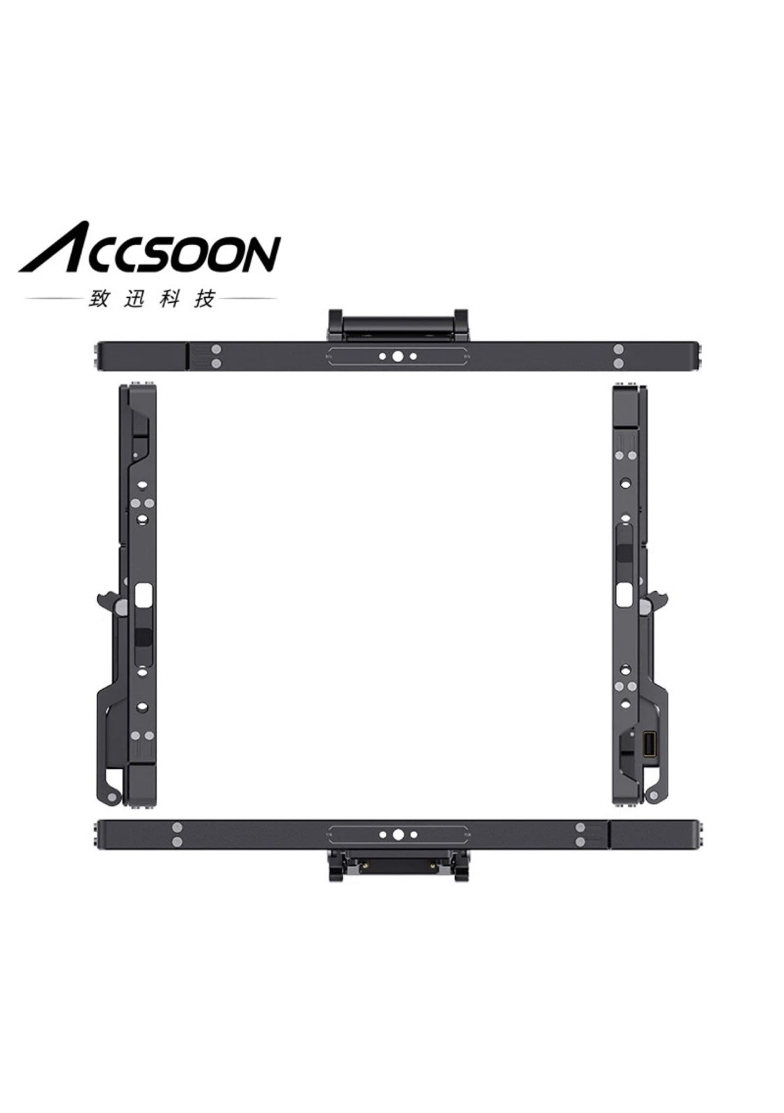 ACCSOON CEPC-04 PowerCage Pro II Power Cage for iPad Pro 12.9 inch (Gen 3,4,5,6)