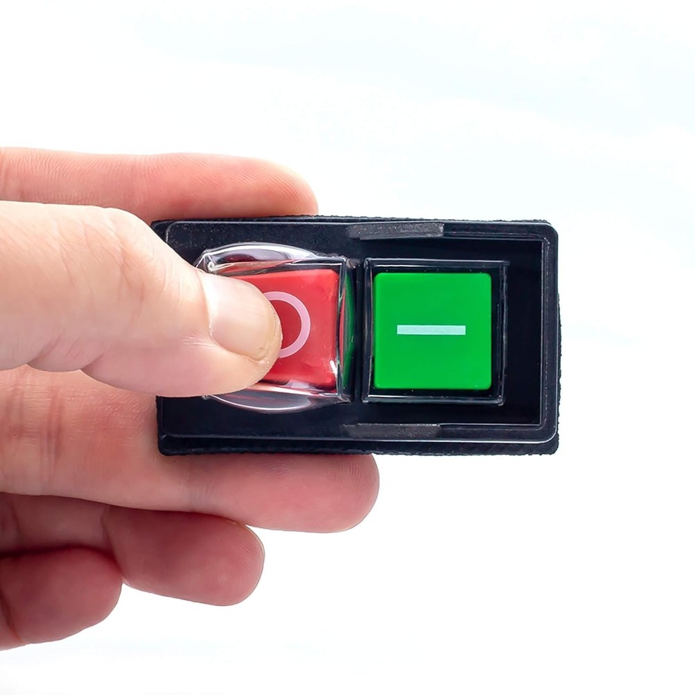 Magnetic On/Off Switch for Power Tools - 120V Push Button Safety Solution