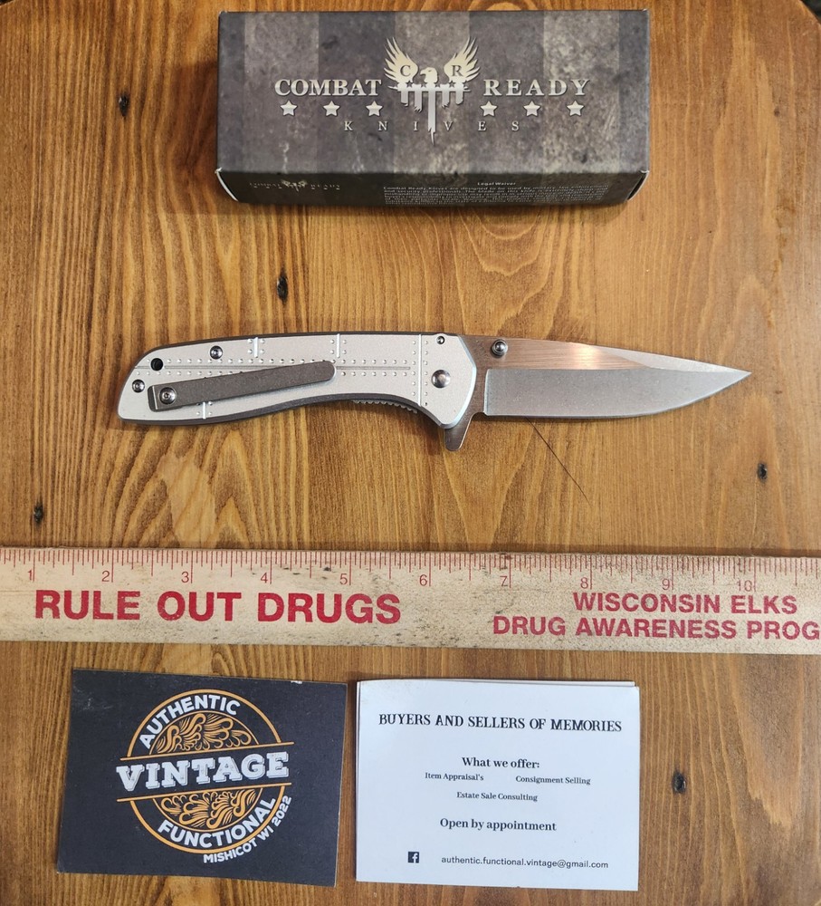 Combat Ready Model # CBR365 General Purpose Pocket Knife.