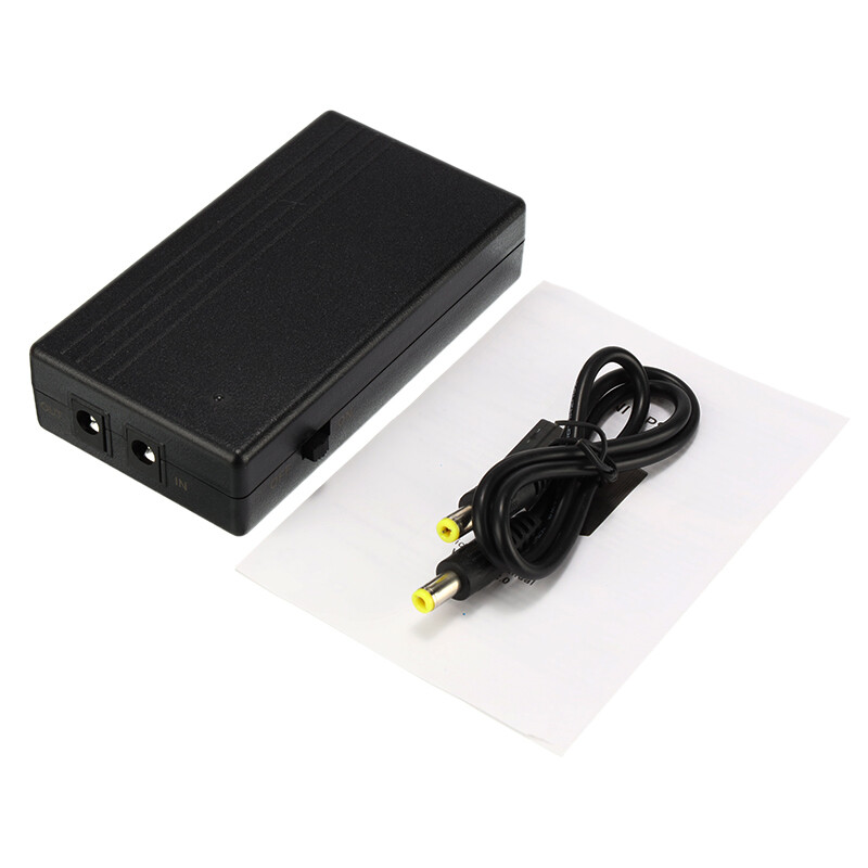 12v Extended External Backup Battery for Cellular Alarm System Req Power Adapter