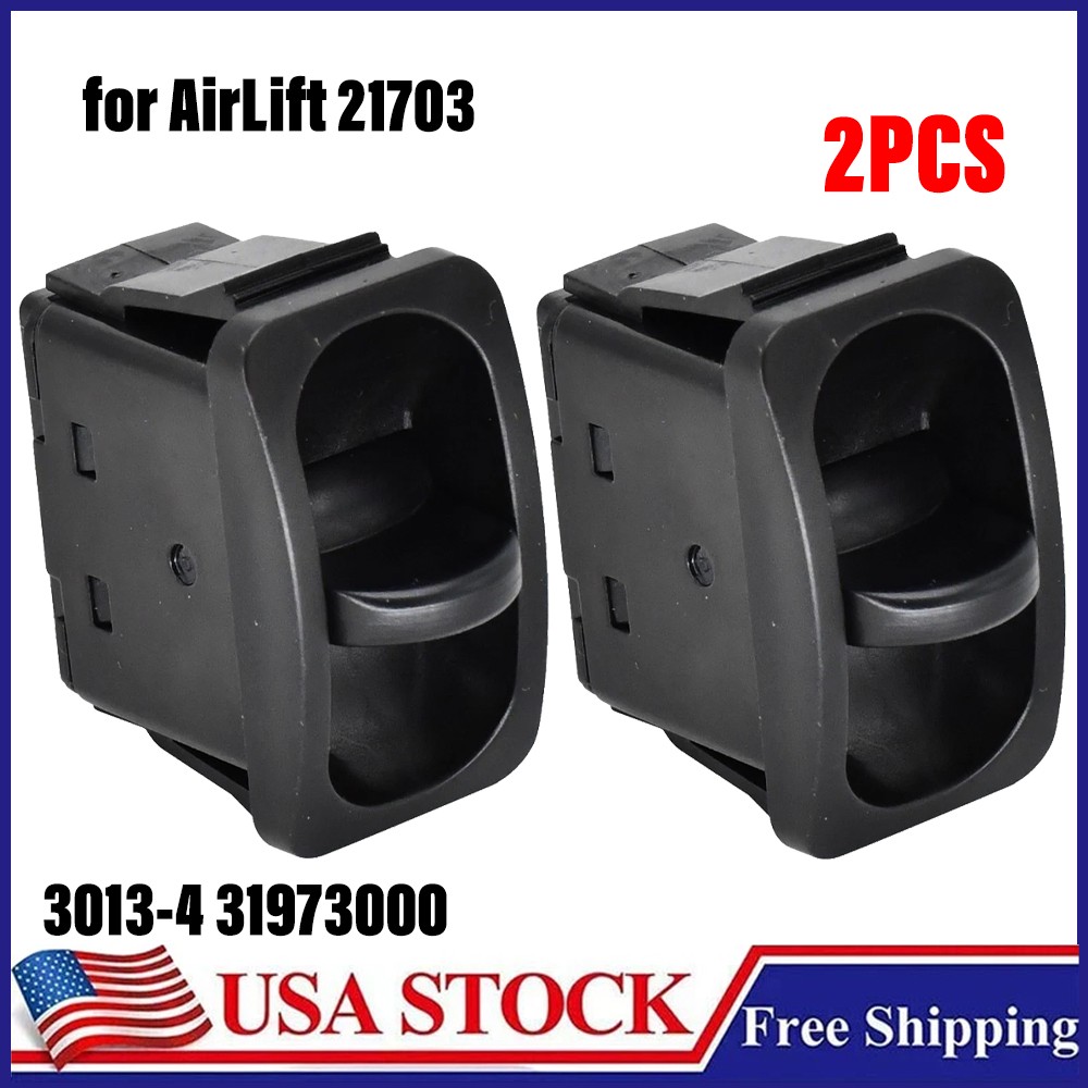 2PCS Manual Paddle Valve Switch Control Air Ride Suspension for AirLift 21703 US