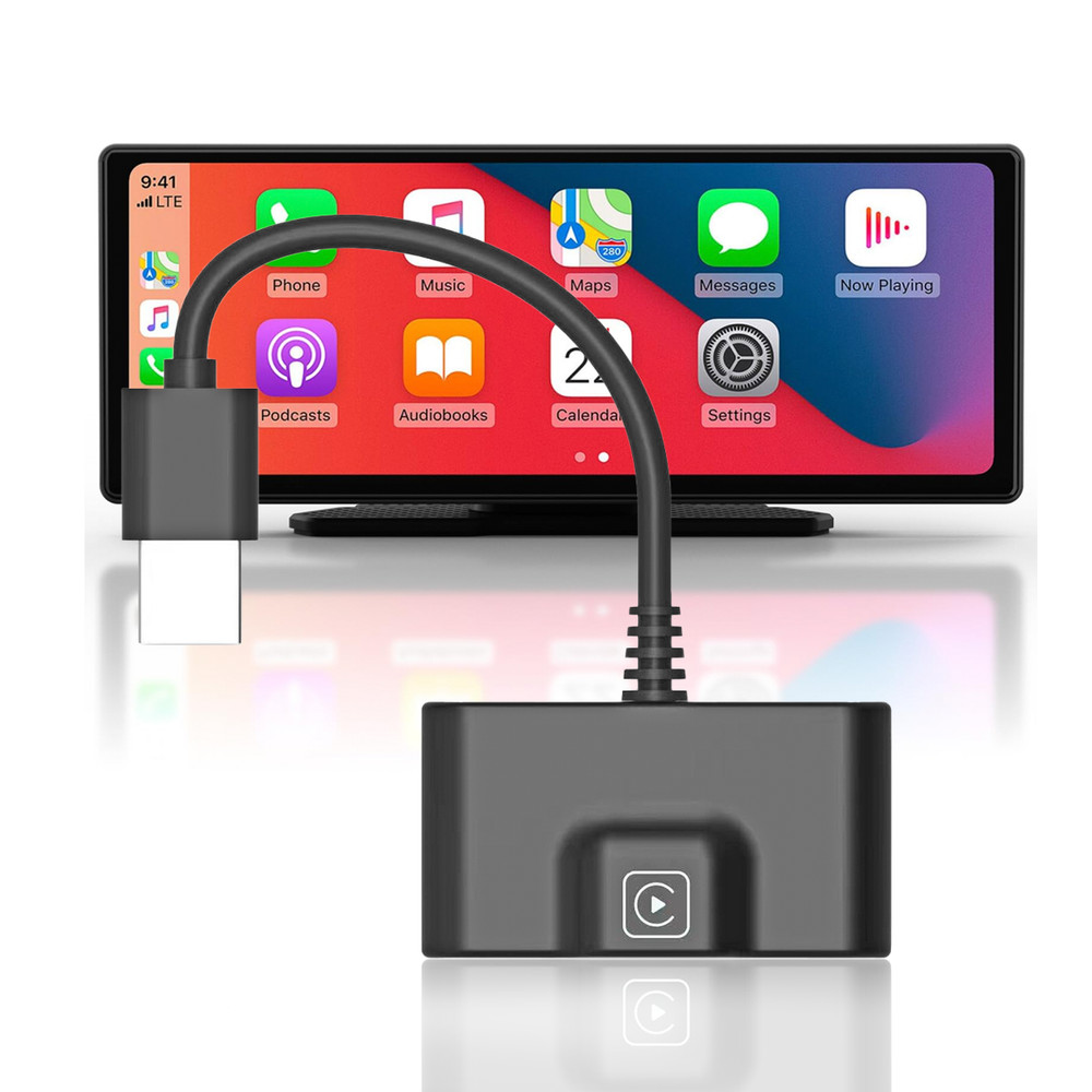 Wireless CarPlay Adapter Wired to Wireless USB A & C Plug Play