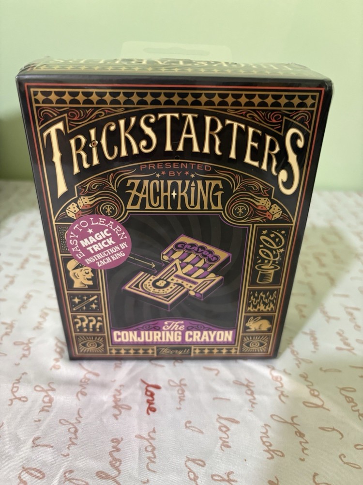 Trickstarters Zach King Conjuring Crayon Magic Trick Kit New Sealed