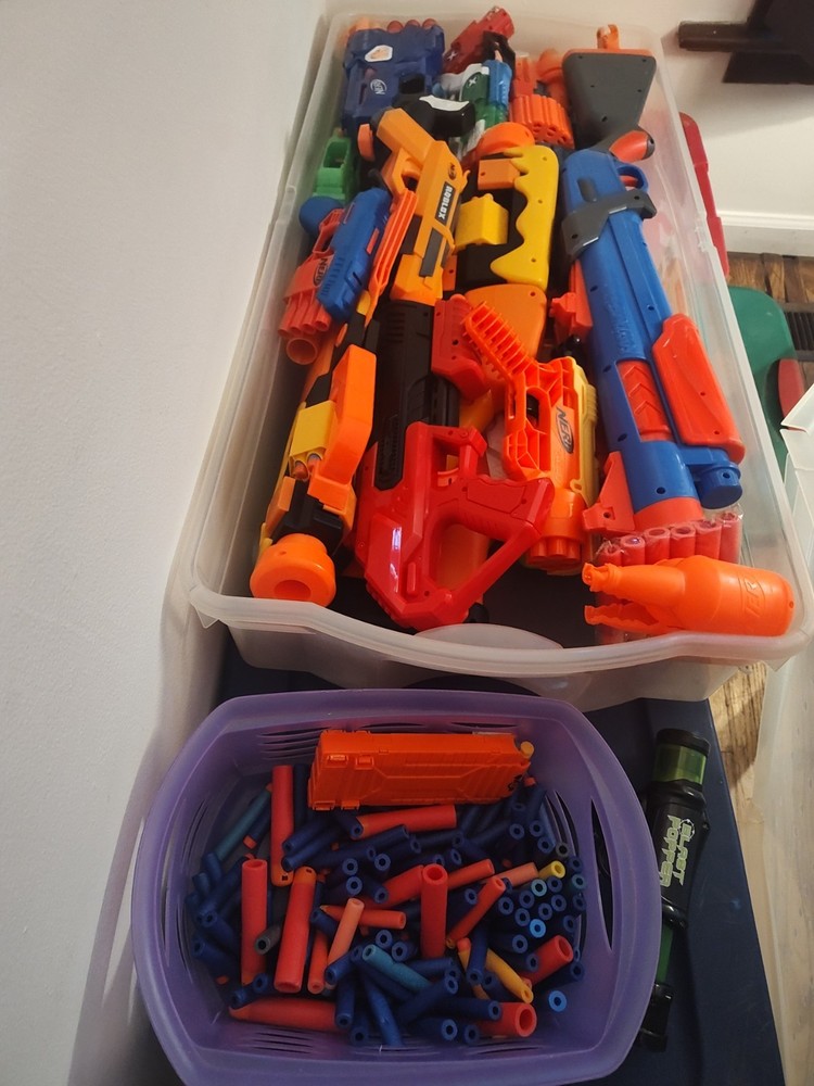 Huge Nerf Mod Lot 15 Blasters