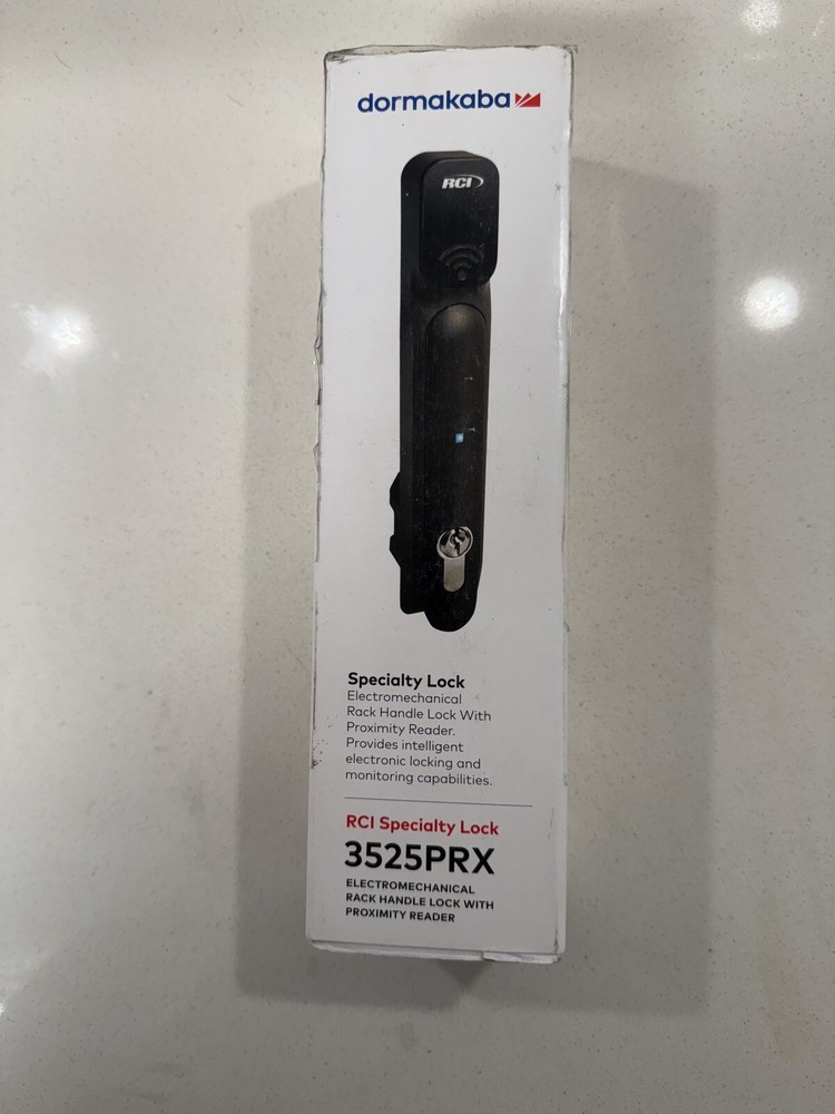 Dormakaba 3525PRX RCI Electronic Rack handle Specialty Lock w/Proximity Reader