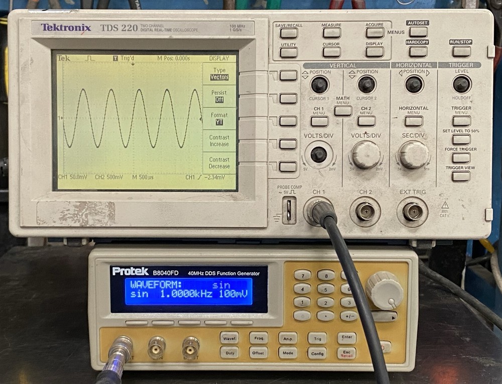 Protek B8040FD 40MHz Direct Digital Synthesis DDS Function Generator