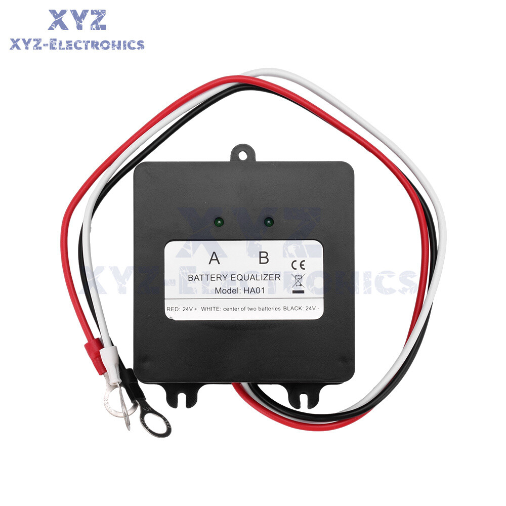 12V/24V Battery Equalizer BMS Solar System Battery Balancer Control 2 Batteries