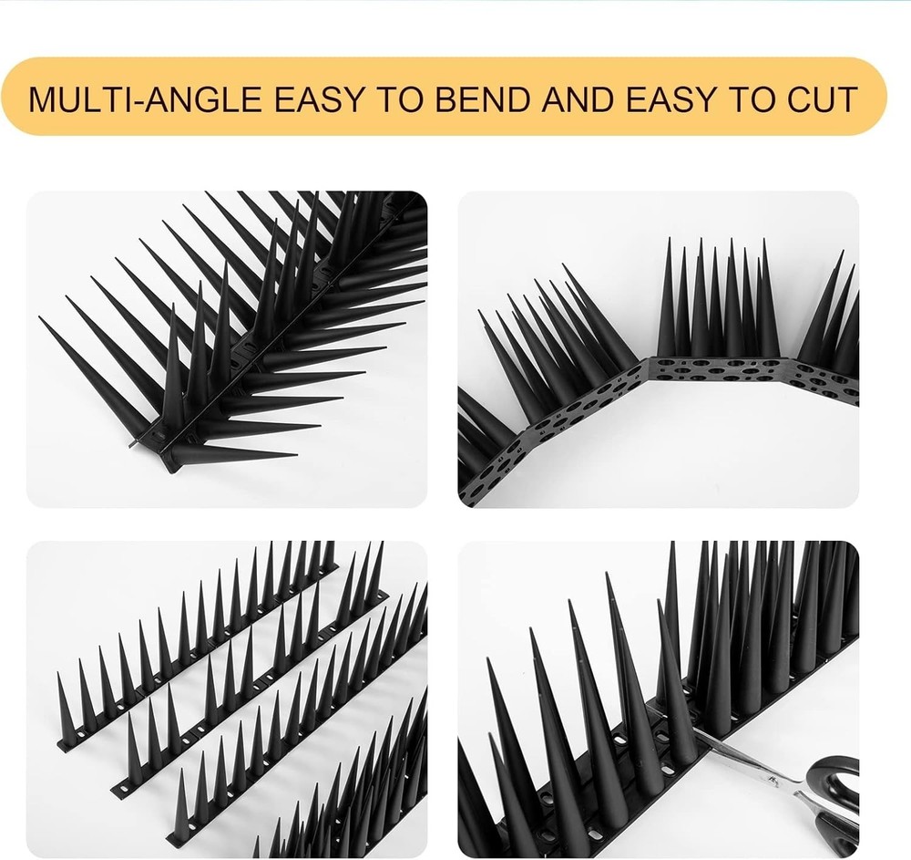Durable Bird Spikes Cat Raccoon